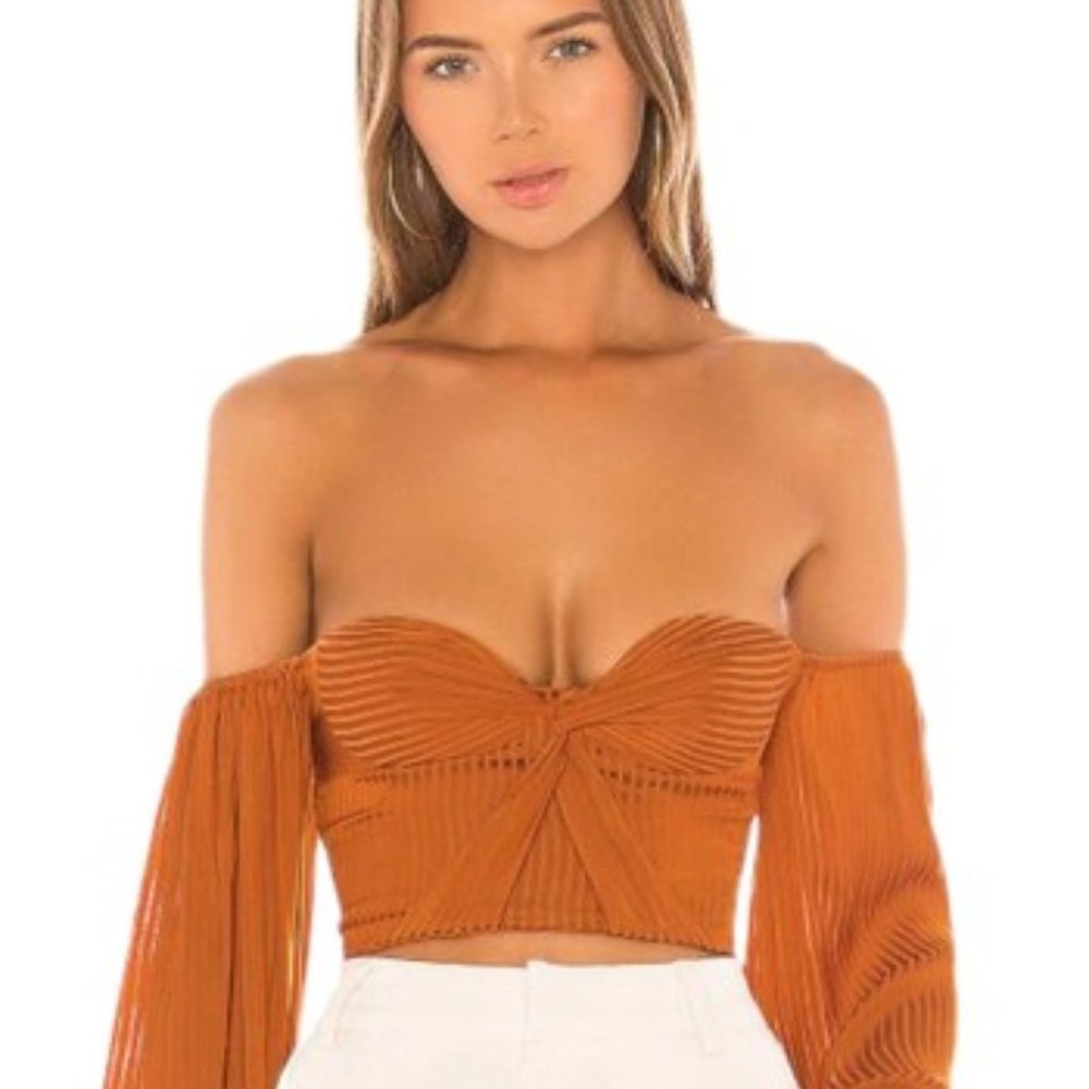 NBD Copper Blouse